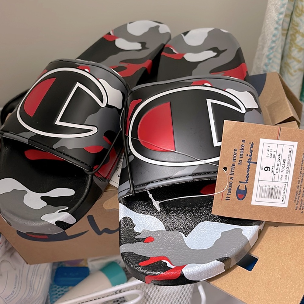 Champion Camo Slides